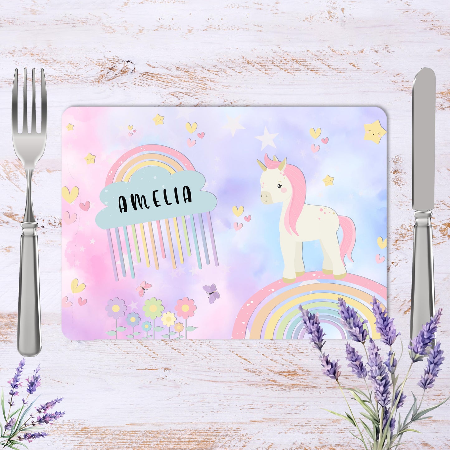 Personalised Placemat - Girls Theme (30X40CM)