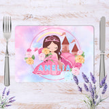 Personalised Placemat - Girls Theme