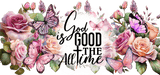 Christian - God is good all the time Design on Tumbler, Can, Flask, or Water bottle