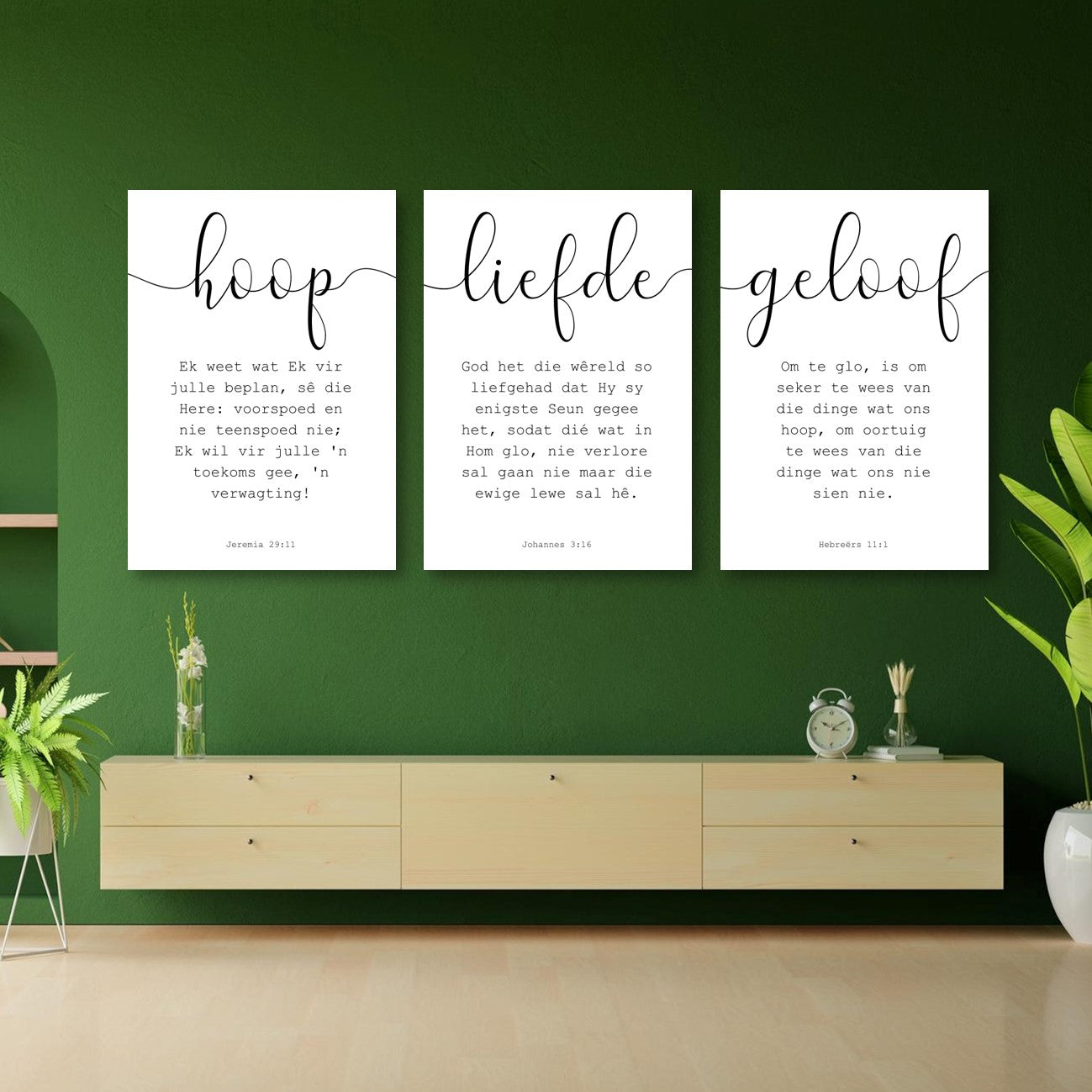 3 Piece Combo | Hoop Liefde Geloof