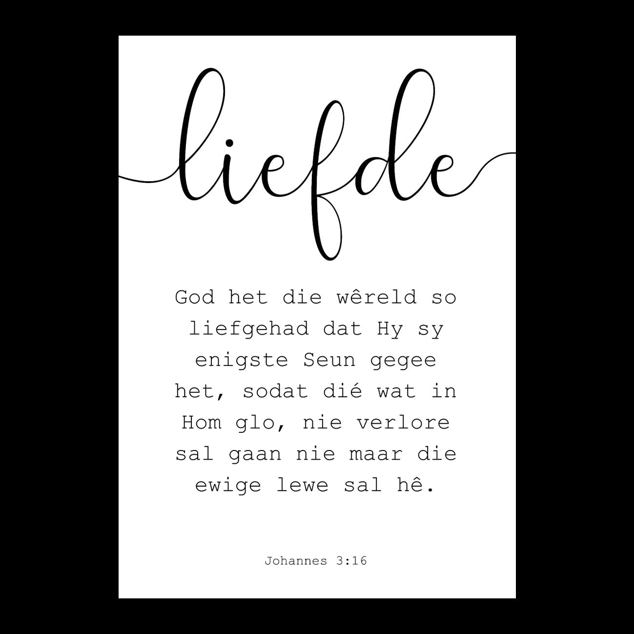 3 Piece Combo | Hoop Liefde Geloof