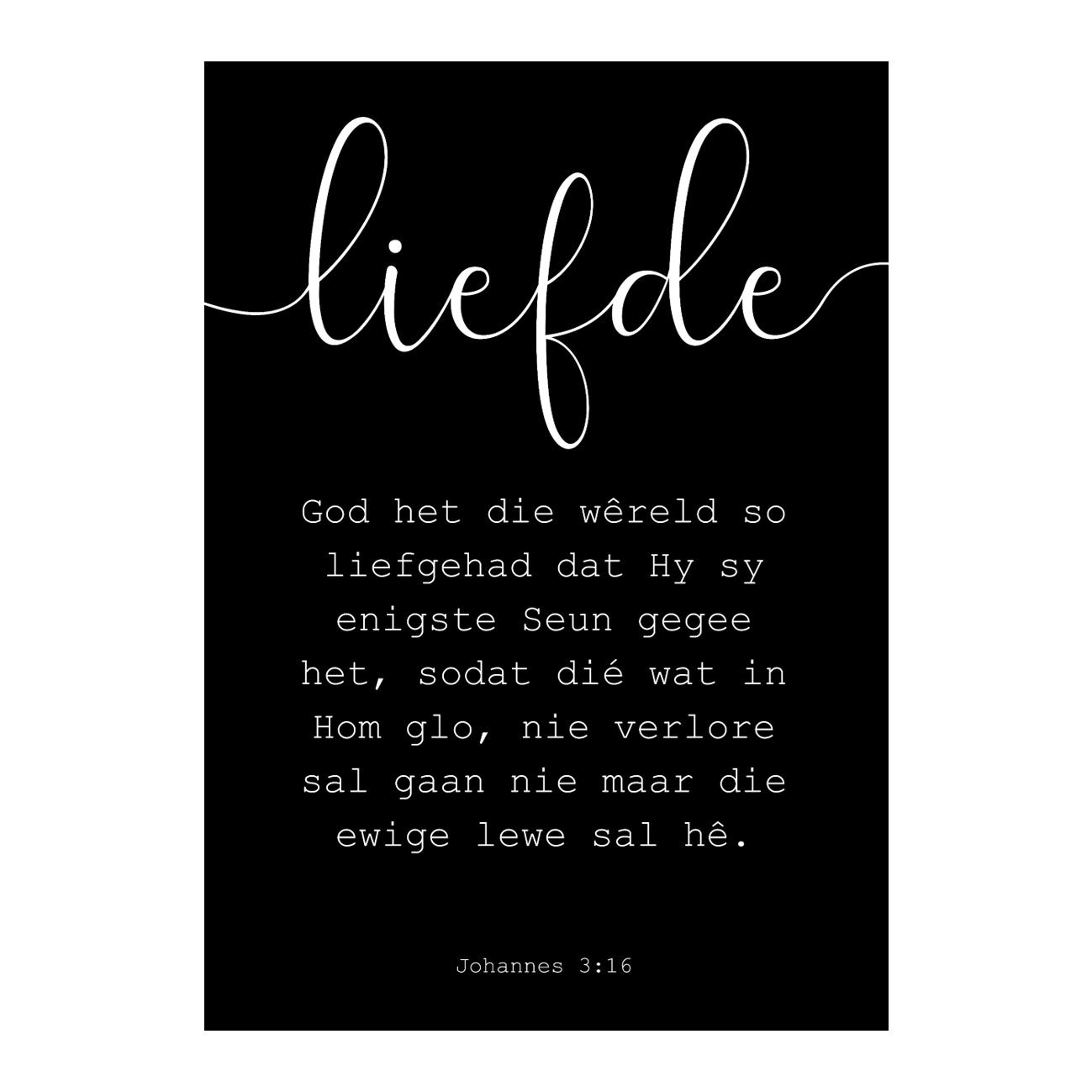 3 Piece Combo | Hoop Liefde Geloof