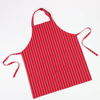 Personalised Apron - Classic Striped / Butcher with pocket - adjustable fit