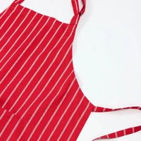 Personalised Apron - Classic Striped / Butcher with pocket - adjustable fit