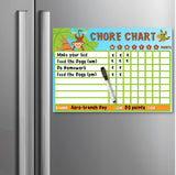 Kids Reward / Chore Chart (Jungle Animals)