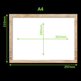 Virtual Frame Combo 20 Pc  | A Sizes | (Available in Dark, Medium & Light Wood)