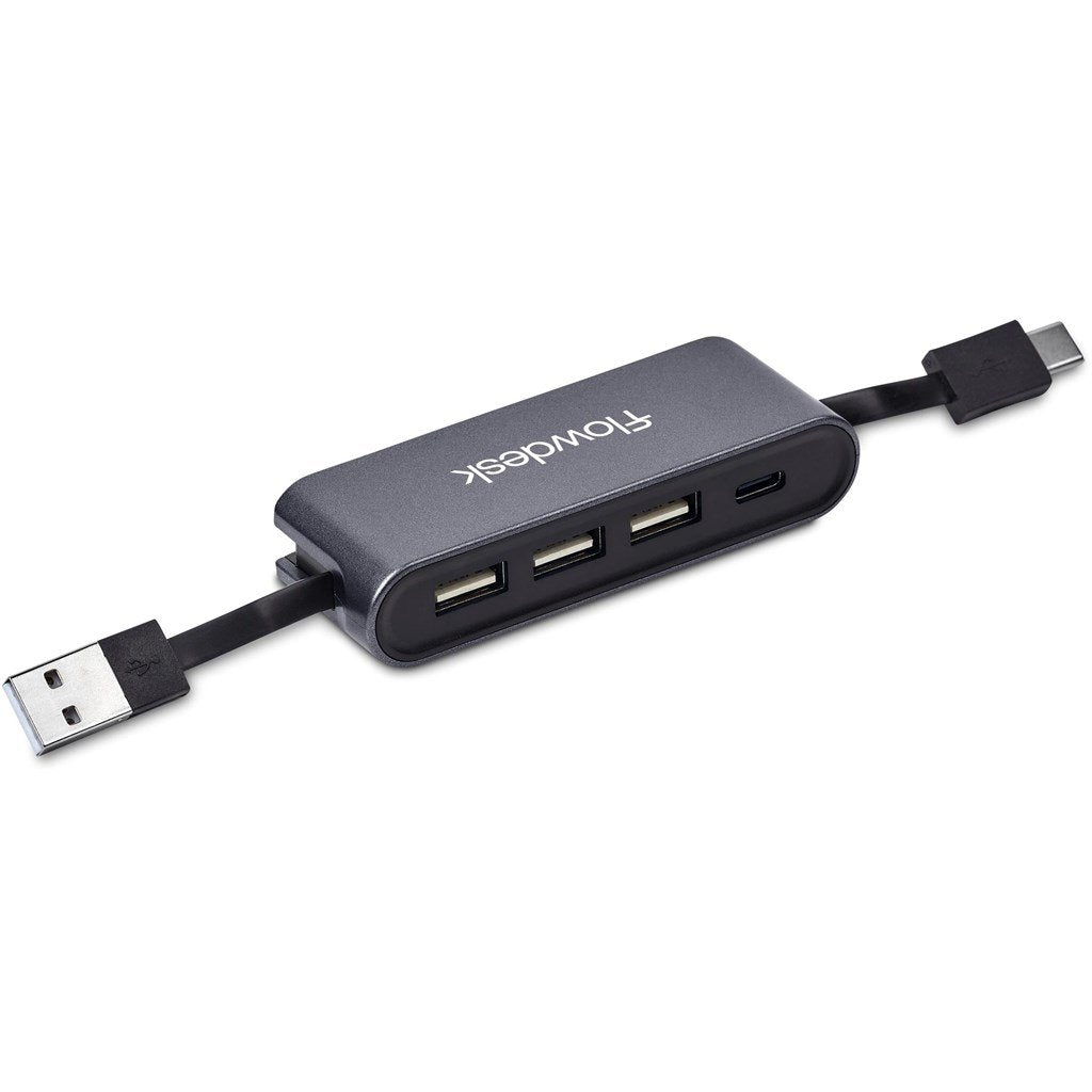 Swiss Cougar Dubai USB Hub - Gun Metal