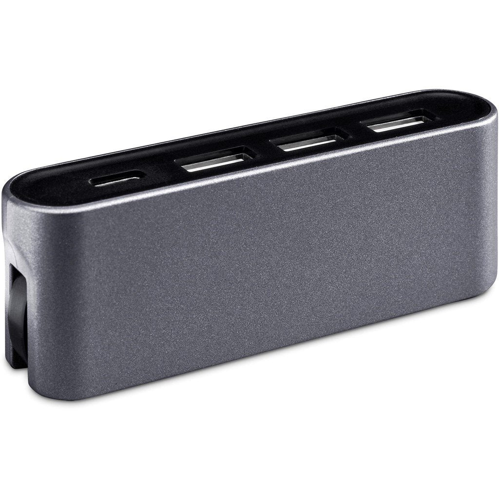 Swiss Cougar Dubai USB Hub - Gun Metal