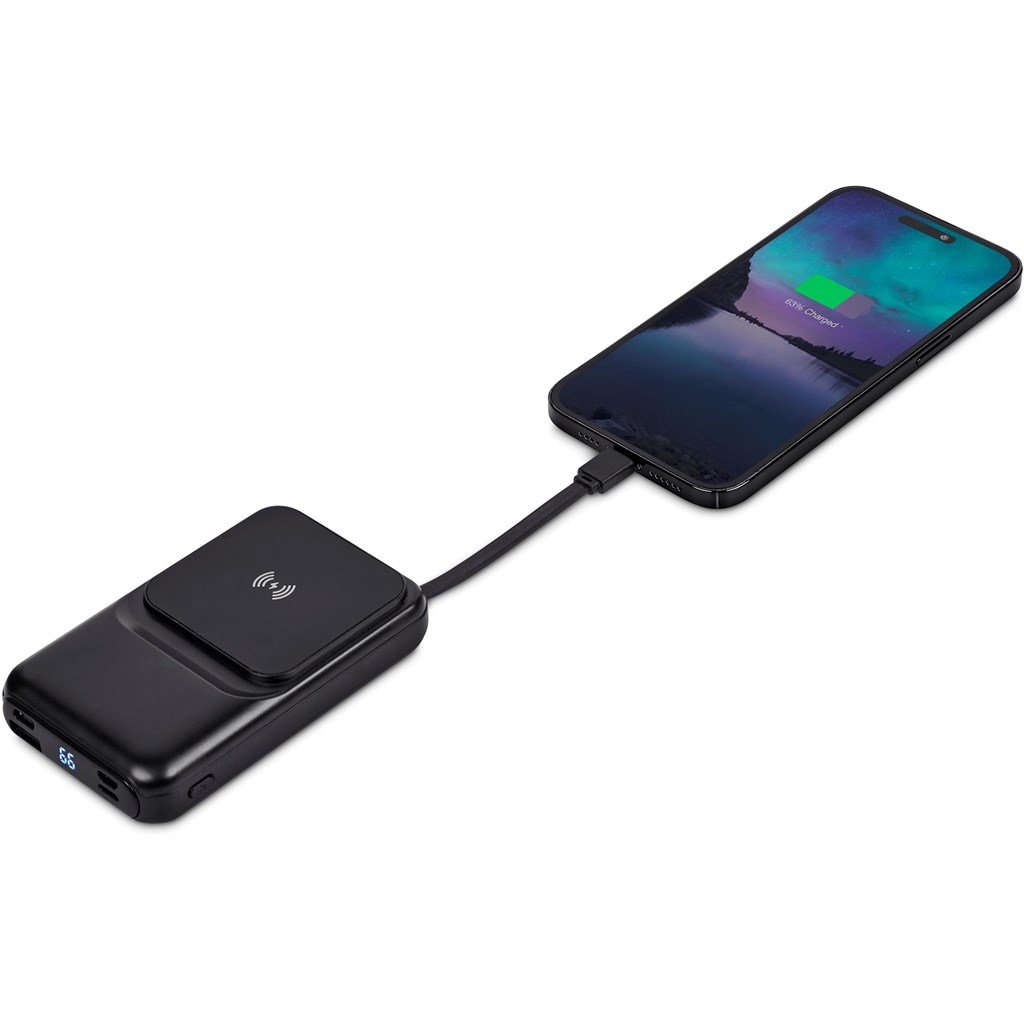 Swiss Cougar Argos Fast Charge 20W Wireless Charging Magnetic Power Bank -10000mAh