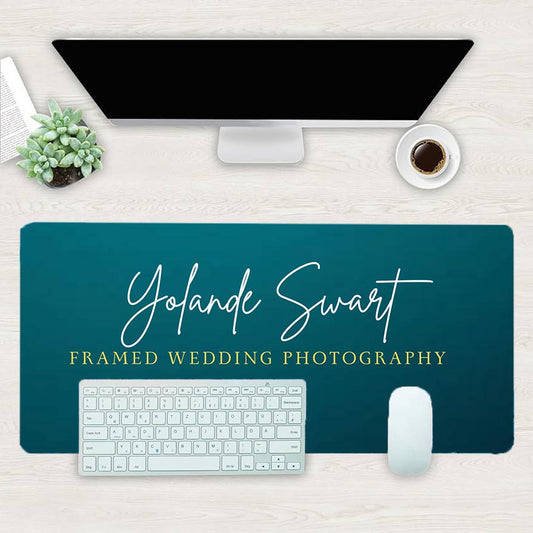 Branded Non-slip Desk or Bar Mats (Bulk Options)