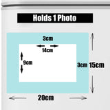 Magnetic Photo Frames for Fridge- Christmas theme 3 (Pack of 4)