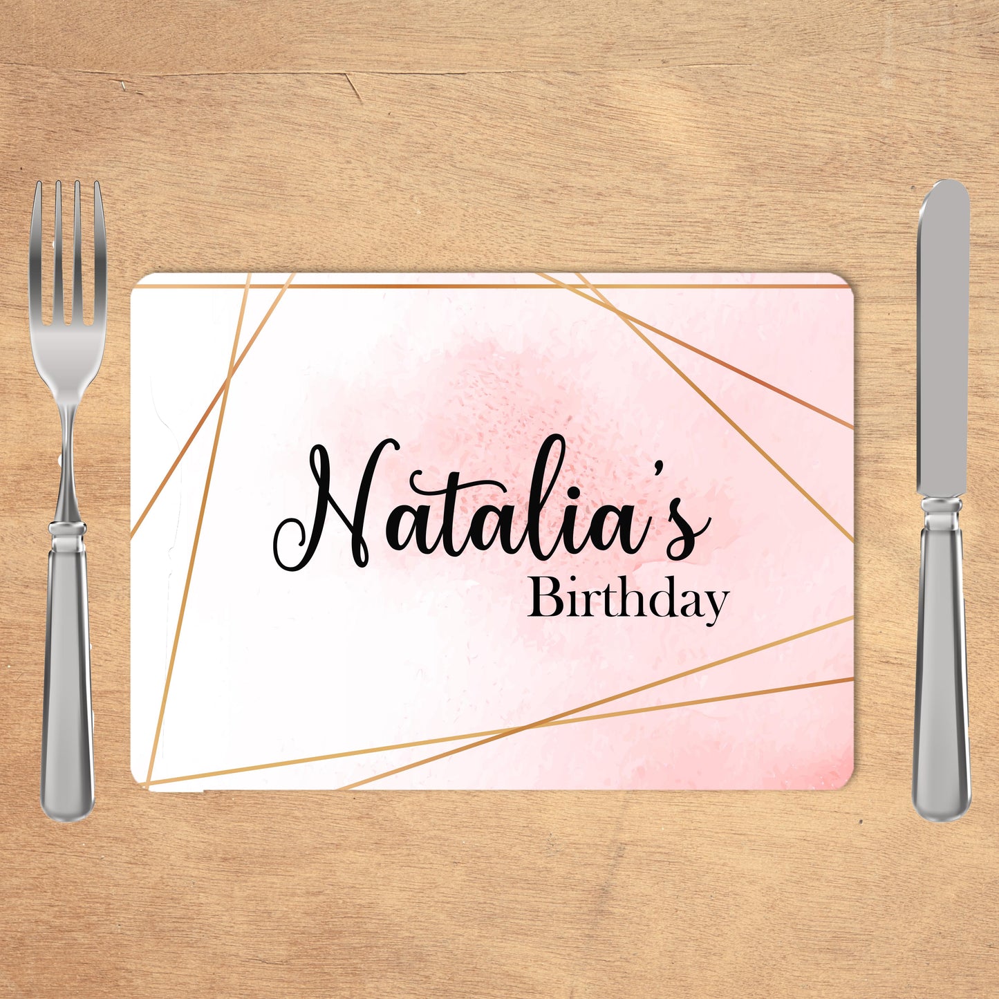 Personalised Placemats - Birthday for Her Theme (30X40CM)