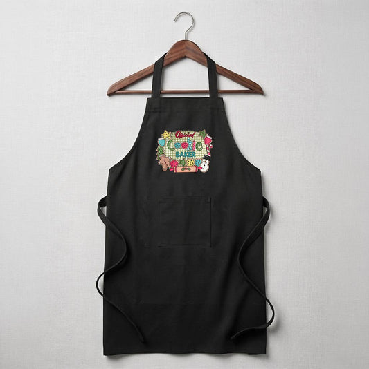 Personalised Apron - Official Cookie Baker (Black)