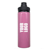 Personalised Pink Aluminium 850ml water bottle