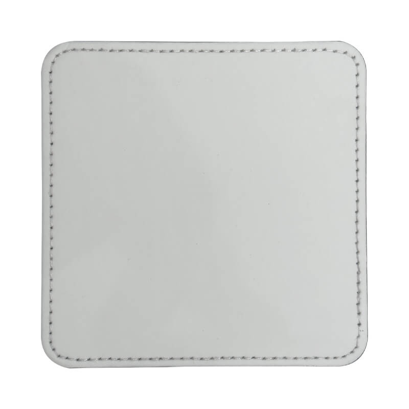 Personalised Premium Square PU Coasters – Custom Printed Photo or Logo (Sets of 4, 6, 8 or 12)