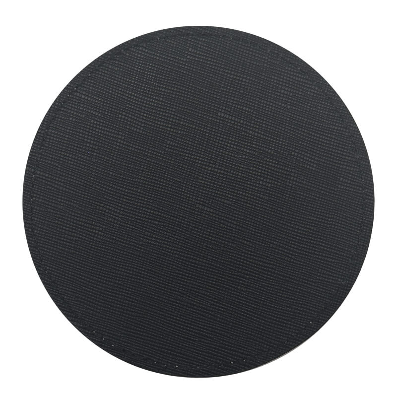 Personalised Premium Round PU Coasters – Custom Printed Photo or Logo (Sets of 4, 6, 8 or 12)