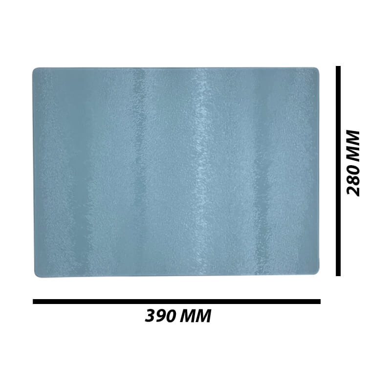 Personalised Glass Cutting Board – Custom Printed Tempered Glass Chopping Board (39 x 28cm) | Perfect Mother’s Day Gift