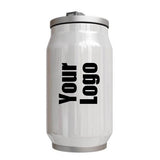 Personalised  Double wall Stainless Steel 250ml Can (White)