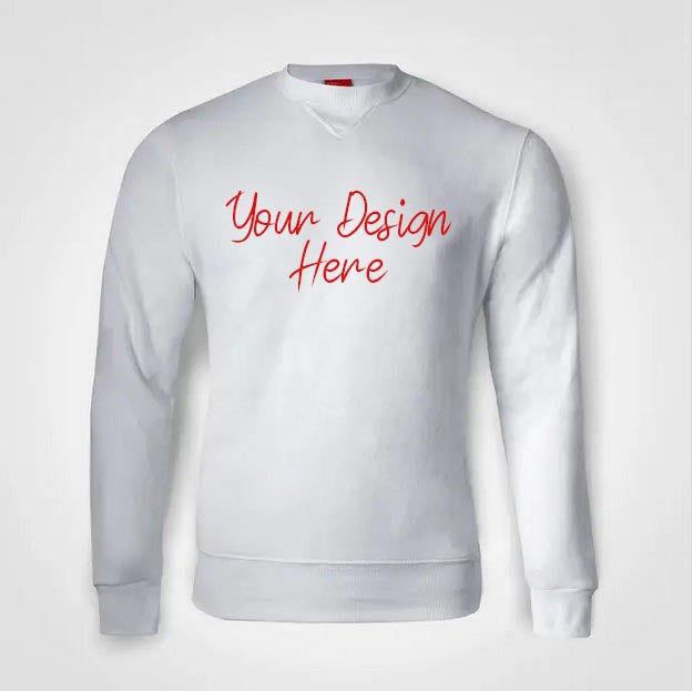 Basic Crew Neck Sweater - Custom Branded/Printed