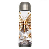 Butterflies - Gold Design on Tumbler, Can, Flask, or Water bottle