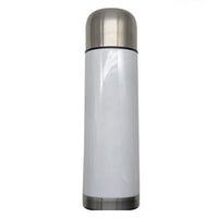 Personalised Thermal Flask | Double Wall Stainless Steel | 750ml | White