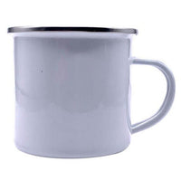 Personalised Enamel metal mugs