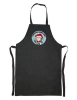 Personalised Apron - Christmas Baking Crew Santa - Black