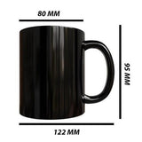 Personalised Black Color Changing Magic Mug