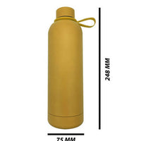 Double Wall Stainless Steel Engraving Luxury 750ml Water Bottle