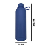 Double Wall Stainless Steel Engraving Luxury 750ml Water Bottle