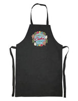 Personalised Apron - Member of the cookie crew - Black