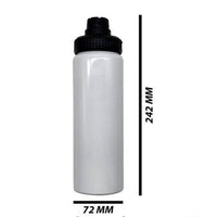 Personalised  Aluminium 850ml water bottle (White)