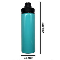 Personalised Green Aluminium 850ml water bottle