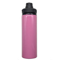 Personalised Pink Aluminium 850ml water bottle