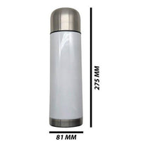 Personalised Thermal Flask | Double Wall Stainless Steel | 750ml | White