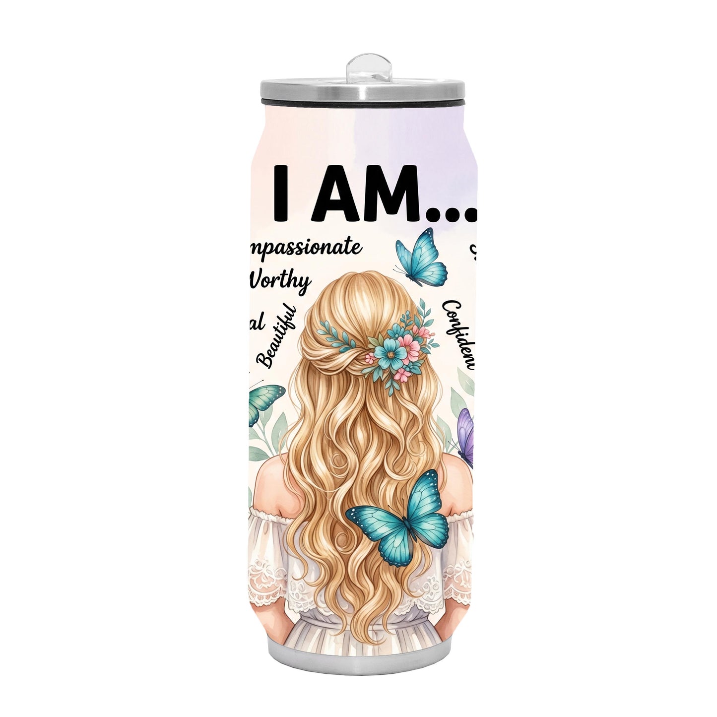 I am - Skinny Tumbler & Can