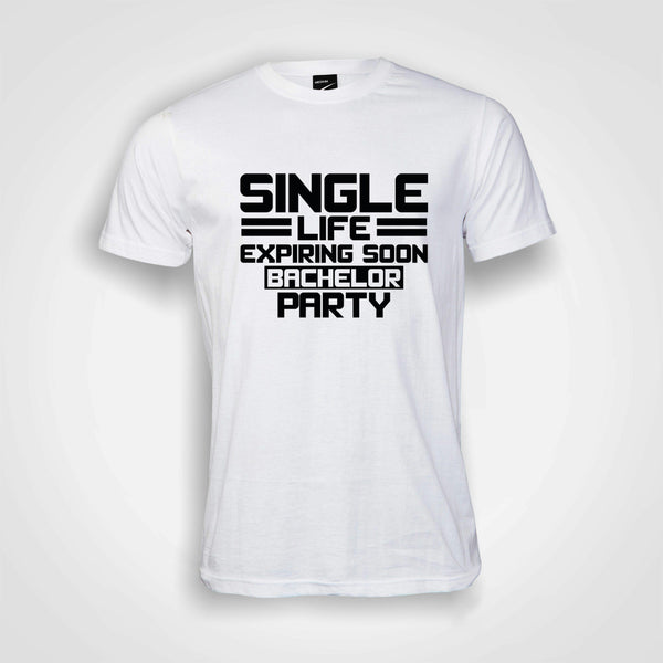 Single life expiring soon - Men's T-Shirt (round neck)