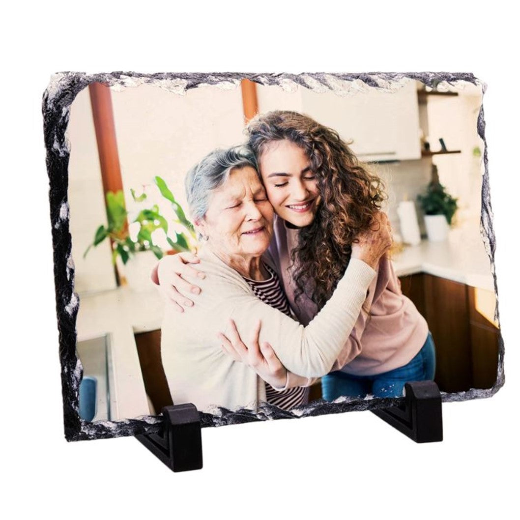 Slate Stone Photo Display Stand - Rectangle 150x200mm