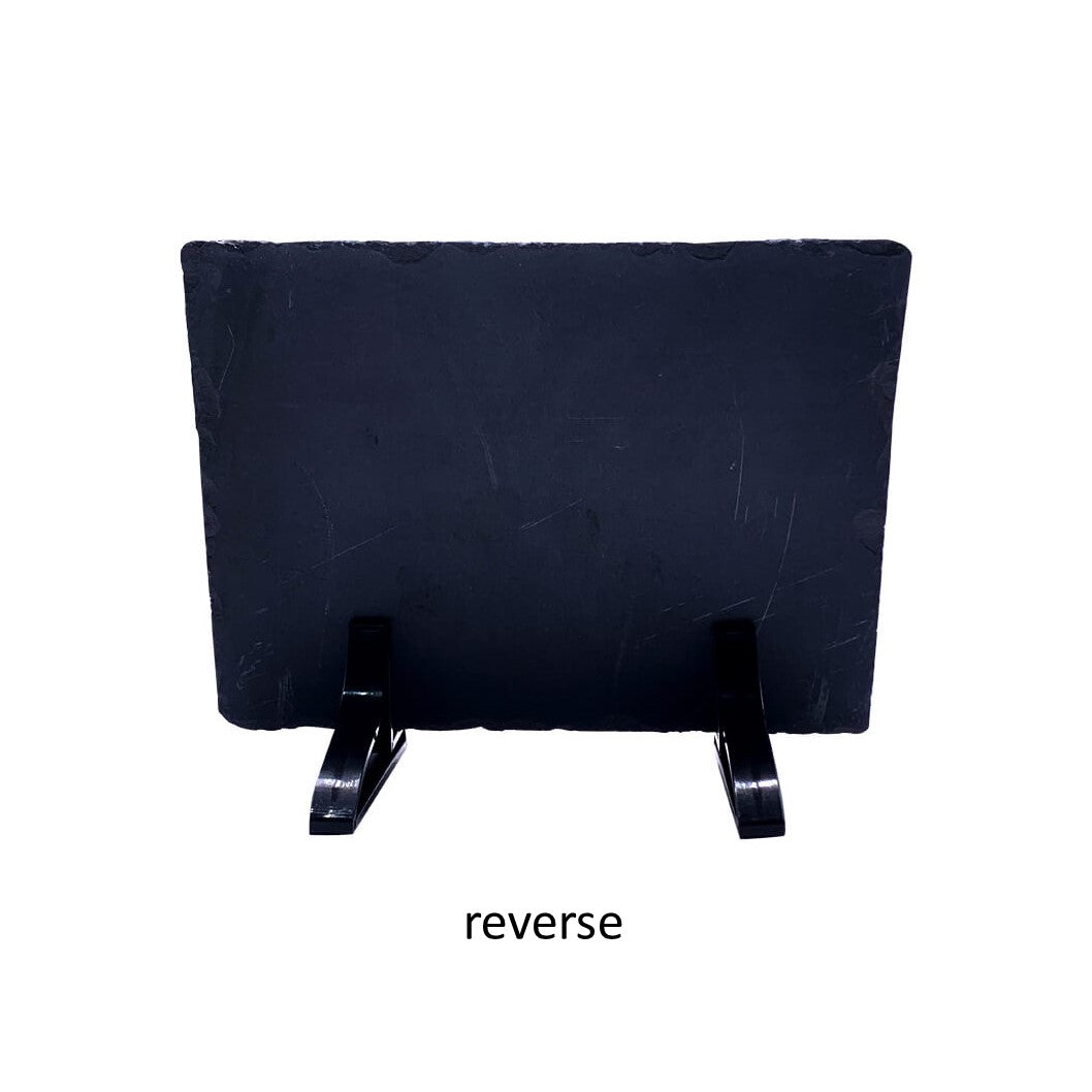 Slate Stone Photo Display Stand - Rectangle 150x200mm