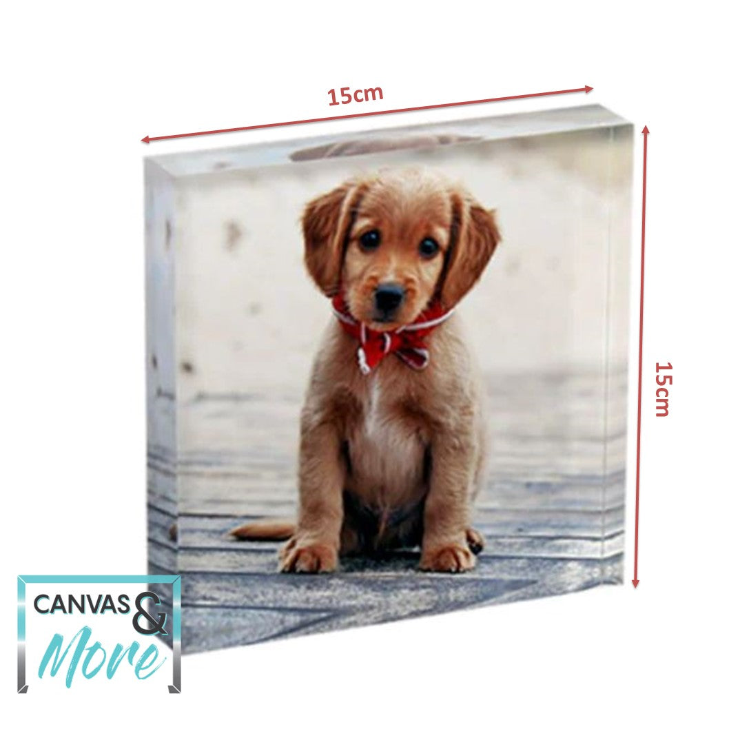 Acrylic Personalised Photo Blocks