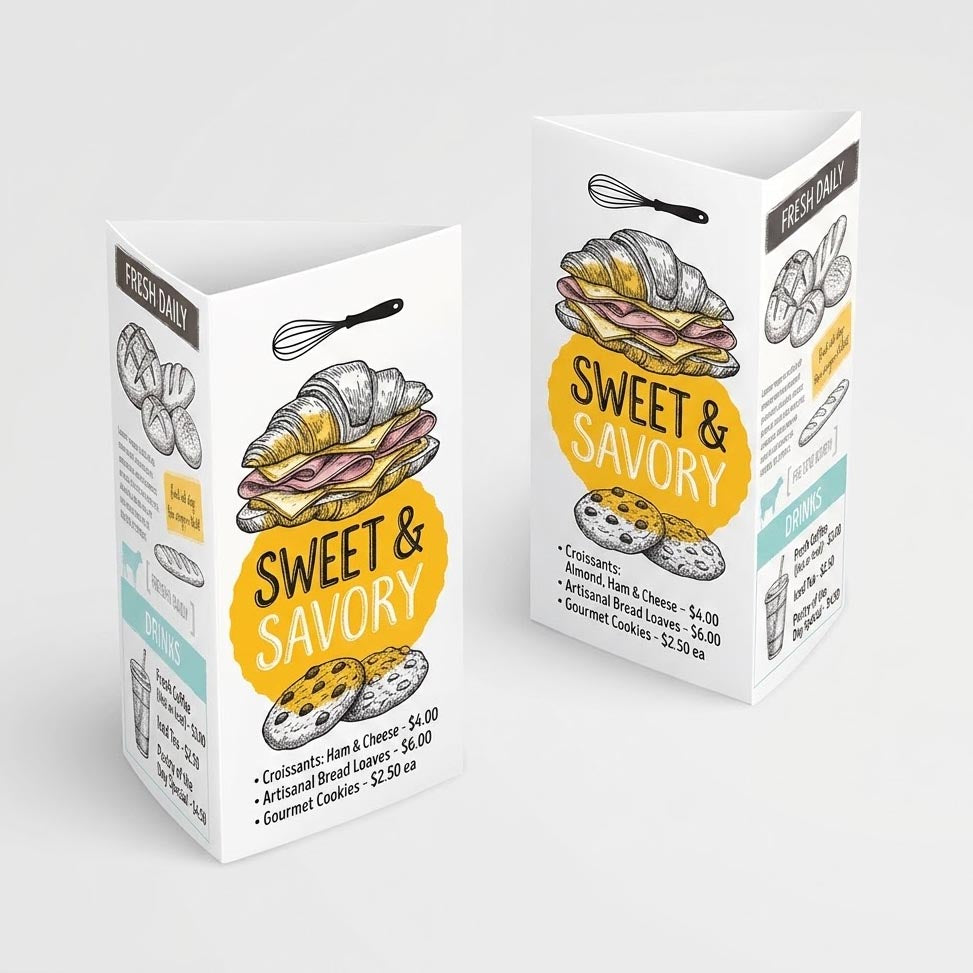 A4 Tri-Fold Table Talker (Portrait)
