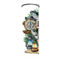 Dad - Fishing Dad Design on Tumbler, Can, Flask, or Water bottle