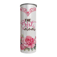 Mom - The Best Mom Design on Tumbler, Can, Flask, or Water bottle