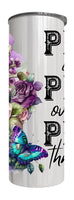 Christian - Pray on it Design on Tumbler, Can, Flask, or Water bottle