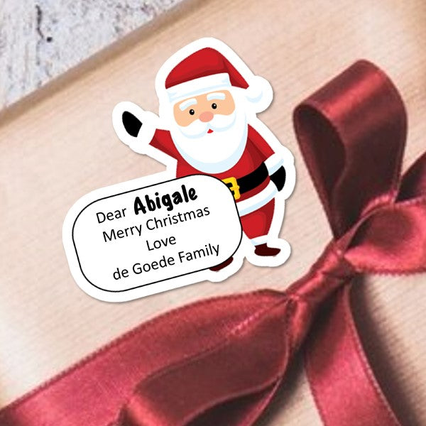 Custom Christmas Gift Labels