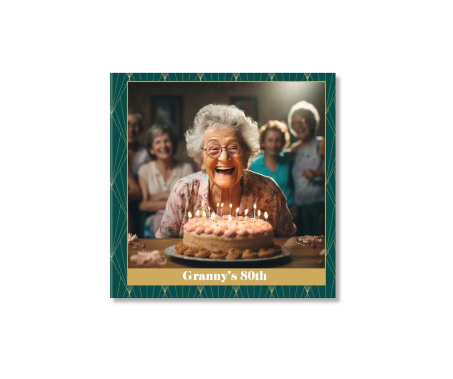 Square 20x20cm Art Deco Photobook