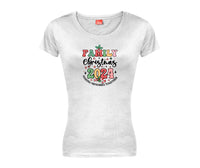 Family Christmas 2024 Making Memories Together Christmas Ladies T-Shirt (round neck) - Printed