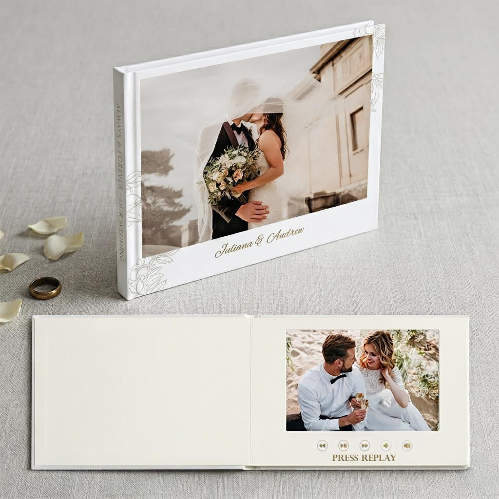 NEW: Personalised Video Book - Perfect for Wedding Videos!