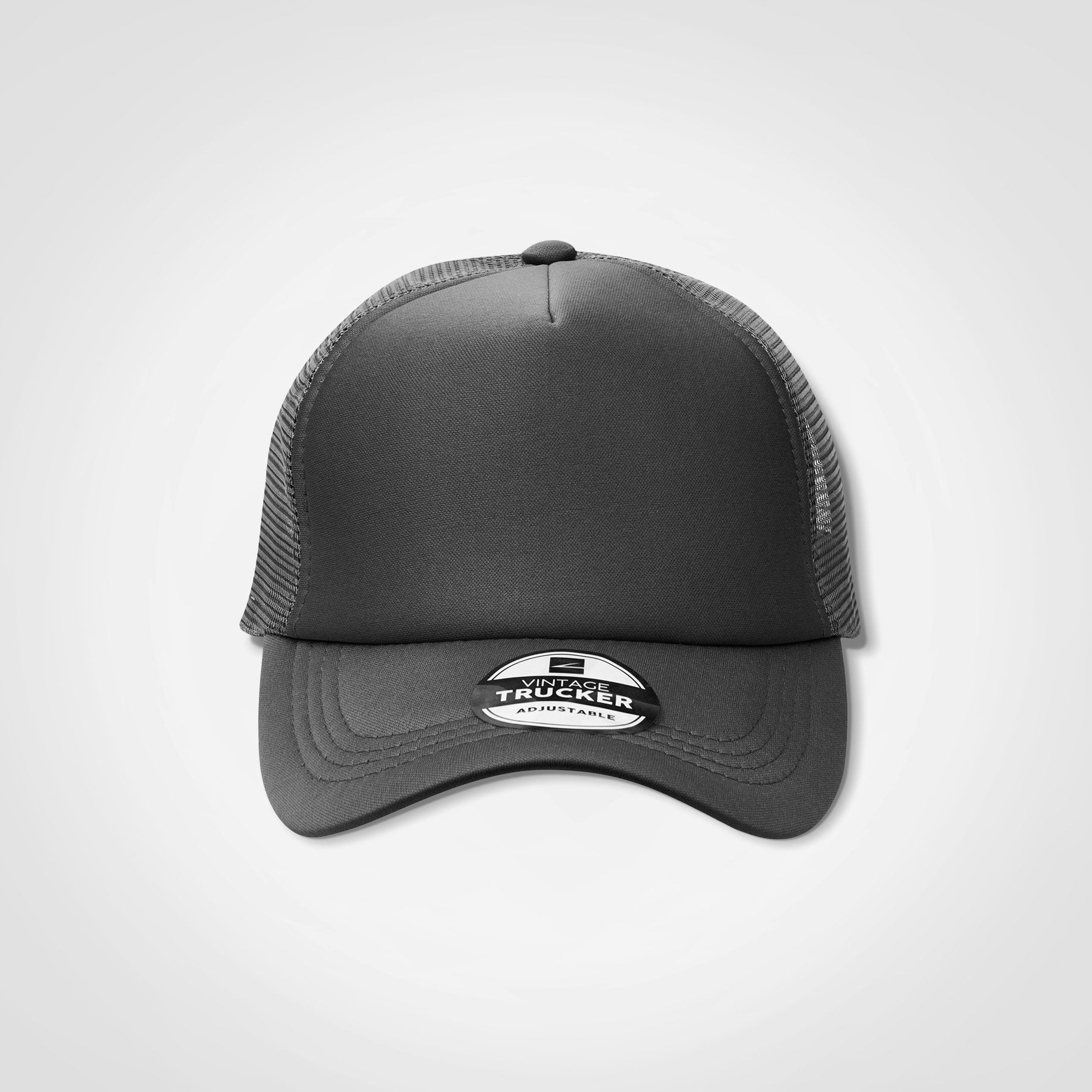 Vintage Trucker Cap - Single Tone - Custom Branded/Printed