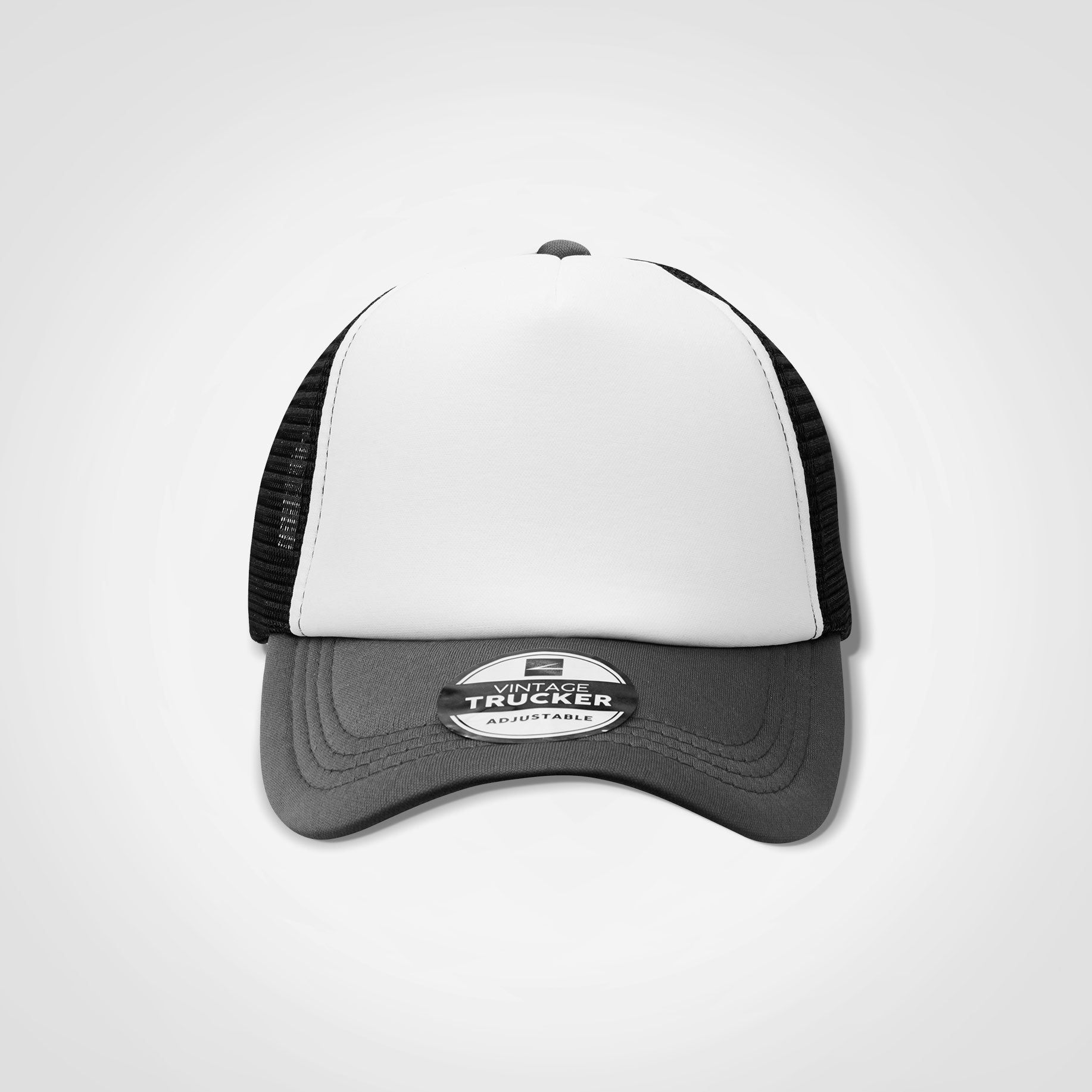 Vintage Trucker Cap - Three Tone - Custom Branded/Printed